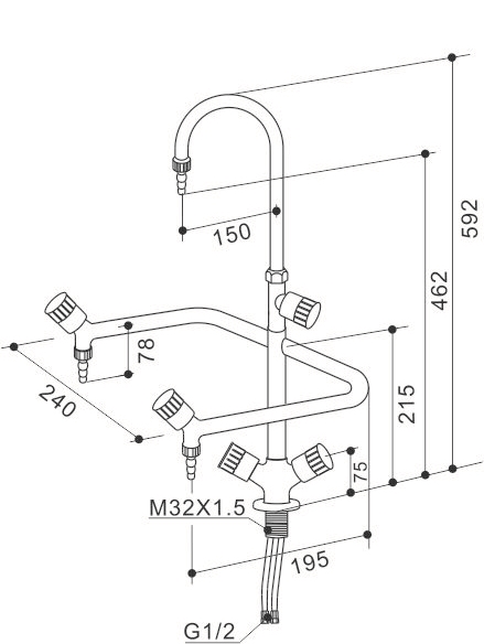 KA1-2三口冷热水化验