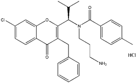 KSP抑制剂|SB-743921盐酸盐 纺锤体驱动蛋白抑制剂|CAS 940929-33-9