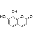 Daphnetin瑞香素(祖师麻甲素/7,8-二羟基香豆素)蛋白激酶抑制剂|CAS 486-35-1