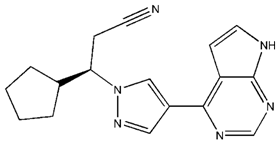 JAK1/JAK2抑制剂|卢可替尼Ruxolitinib(INCB018424)|CAS 941678-49-5